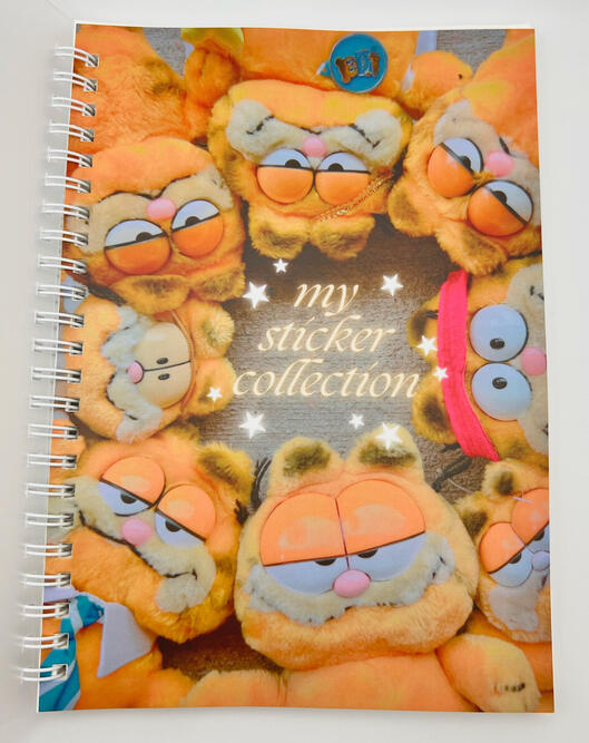 fan sticker book