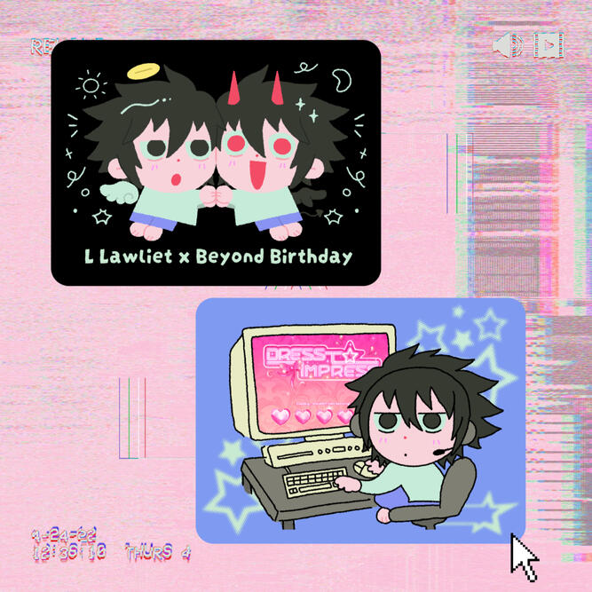 fan work sticker
