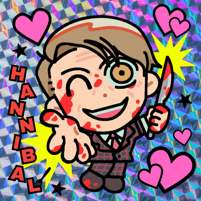 fan work sticker