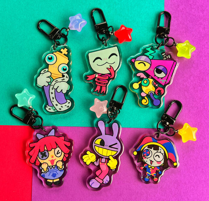 fan work charms