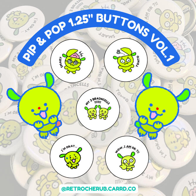 original buttons