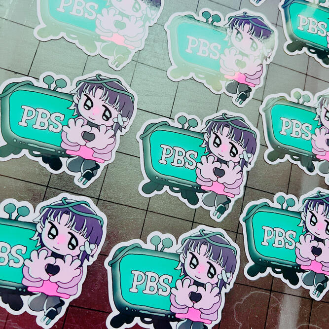fan work stickers
