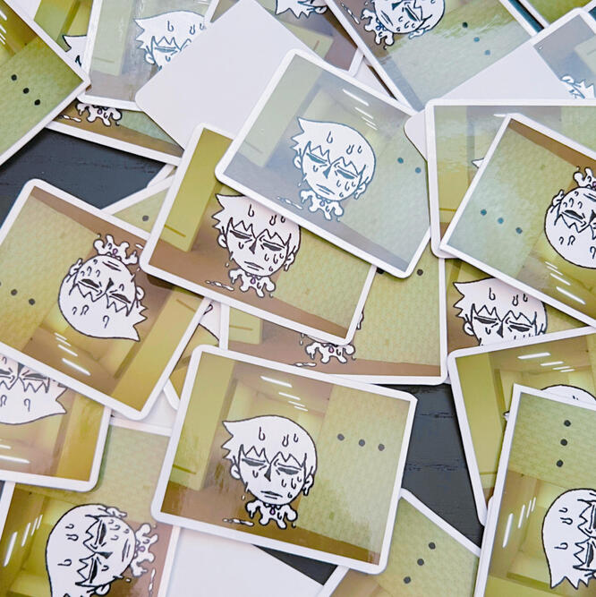 fan work sticker